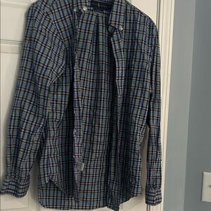 Ralph Lauren Multicolor Plaid Casual Button Down Shirt